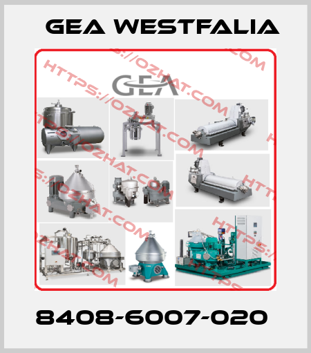 8408-6007-020  Gea Westfalia