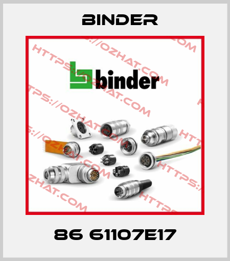 86 61107E17 Binder