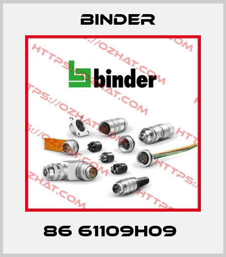 86 61109H09  Binder
