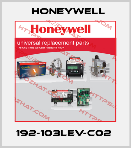 192-103LEV-C02  Honeywell