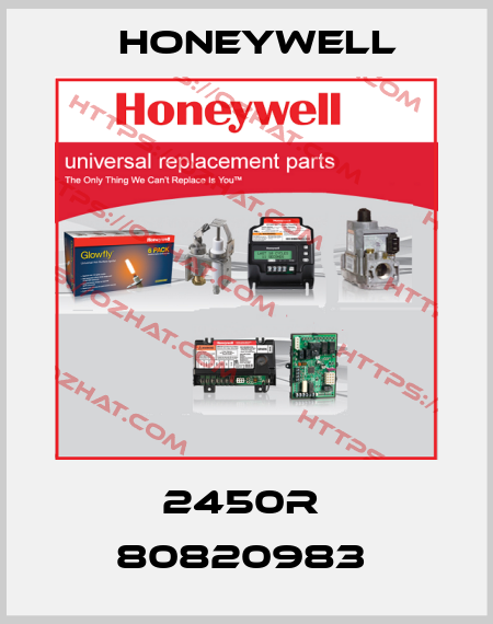2450R  80820983  Honeywell