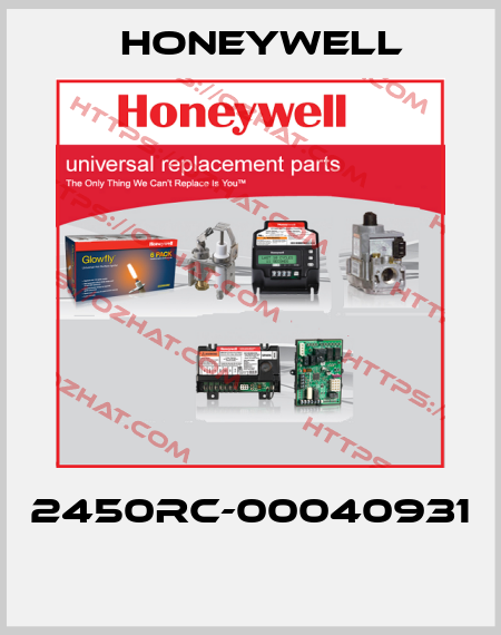 2450RC-00040931  Honeywell