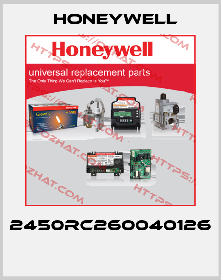 2450RC260040126  Honeywell