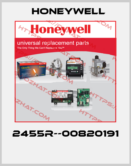 2455R--00820191  Honeywell