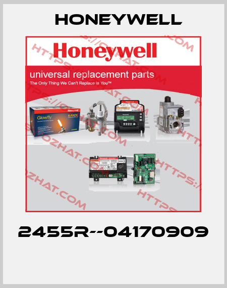 2455R--04170909  Honeywell