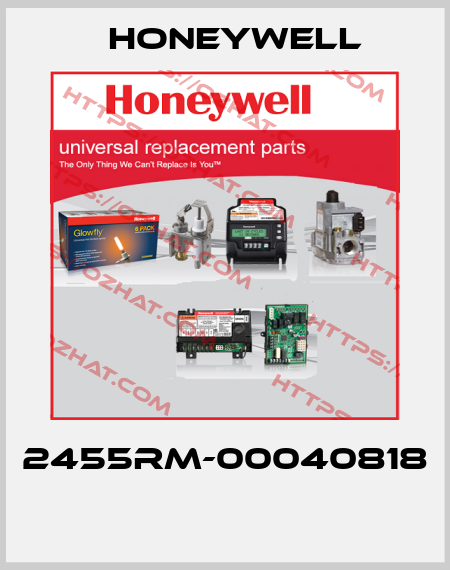 2455RM-00040818  Honeywell