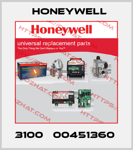 3100   00451360  Honeywell
