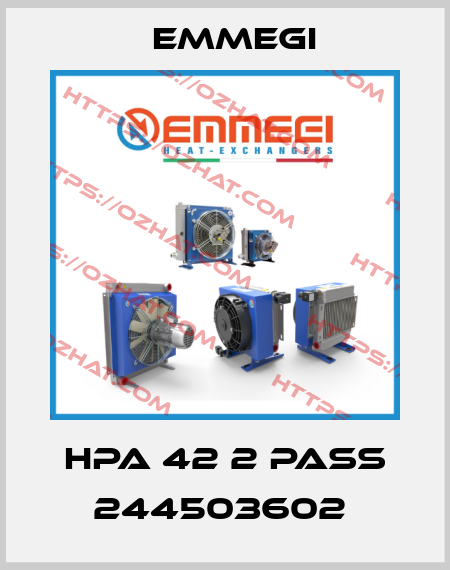 HPA 42 2 PASS 244503602  Emmegi