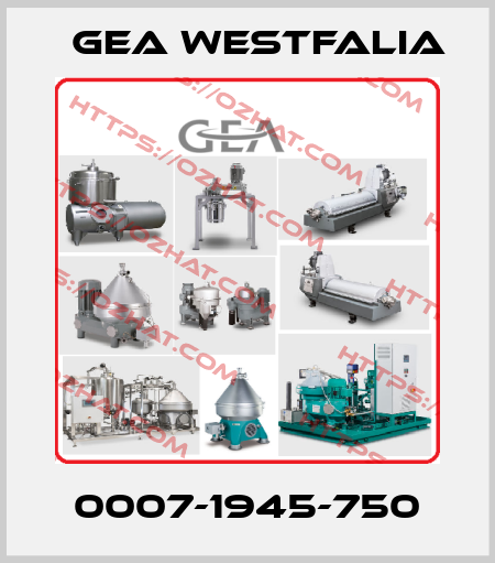 0007-1945-750 Gea Westfalia