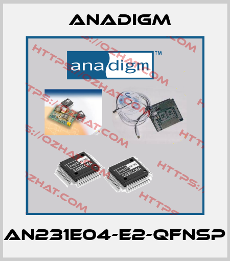 AN231E04-E2-QFNSP Anadigm
