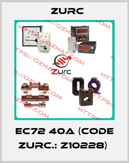 EC72 40A (Code Zurc.: Z10228)  Zurc