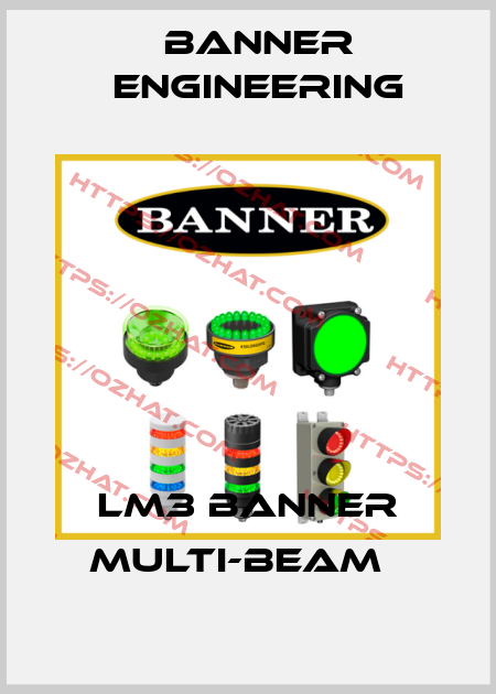 LM3 BANNER MULTI-BEAM   Banner Engineering