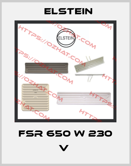 FSR 650 W 230 V  Elstein