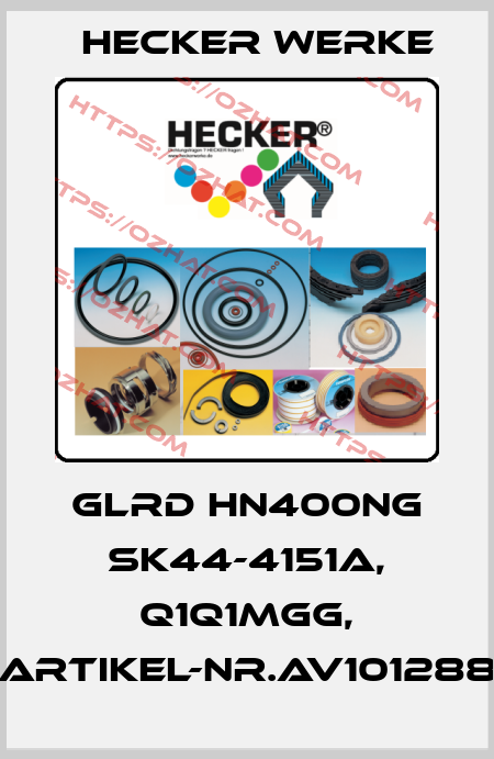 GLRD HN400NG SK44-4151A, Q1Q1MGG, Artikel-Nr.AV101288 Hecker Werke