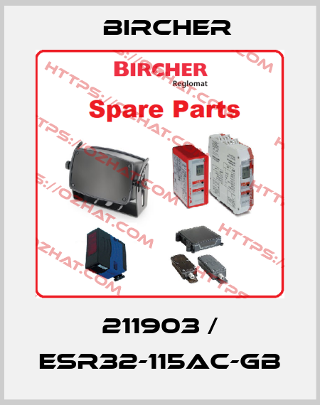 211903 / ESR32-115AC-GB Bircher