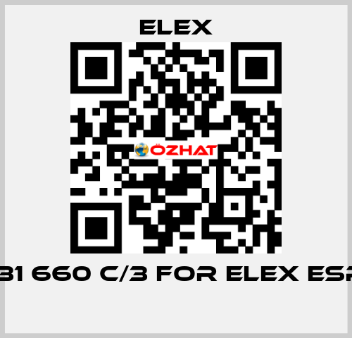 131 660 C/3 FOR ELEX ESP  Elex