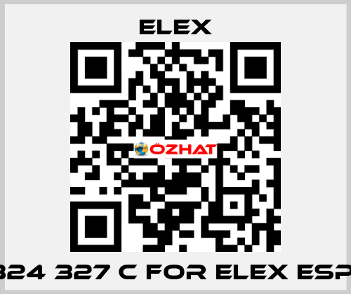 324 327 C FOR ELEX ESP  Elex