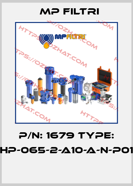 P/N: 1679 Type: HP-065-2-A10-A-N-P01  MP Filtri