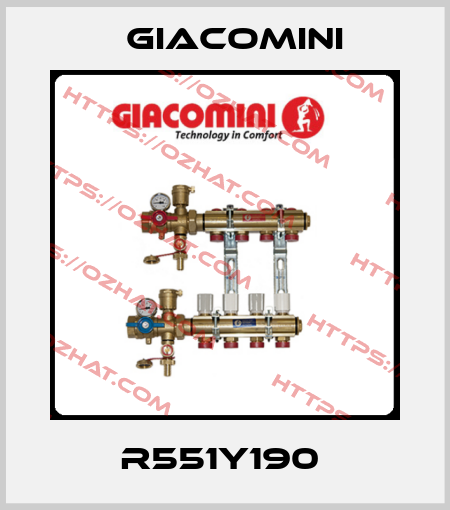 R551Y190  Giacomini