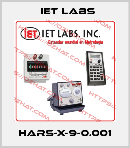 HARS-X-9-0.001 IET Labs