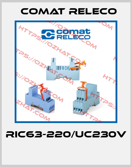 RIC63-220/UC230V  Comat Releco