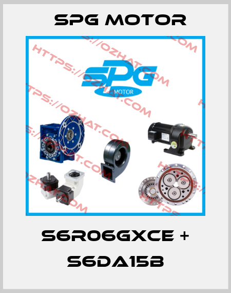 S6R06GXCE + S6DA15B Spg Motor
