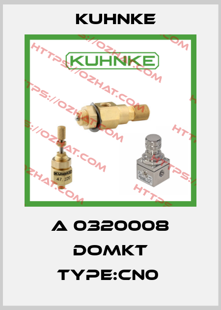 A 0320008 DOMKT TYPE:CN0  Kuhnke