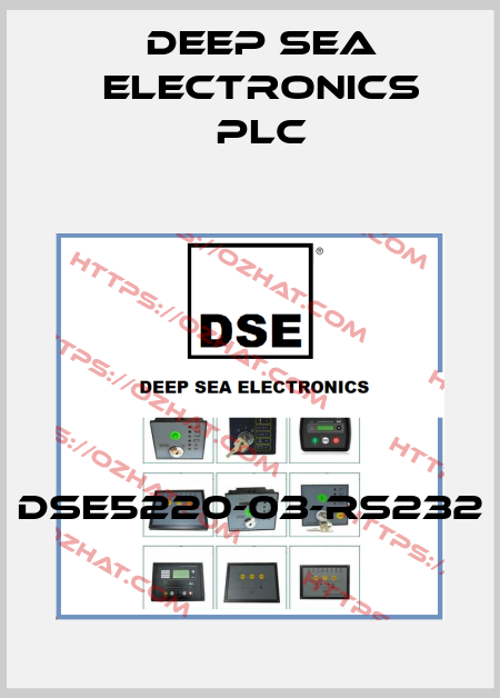 DSE5220-03-RS232 DEEP SEA ELECTRONICS PLC