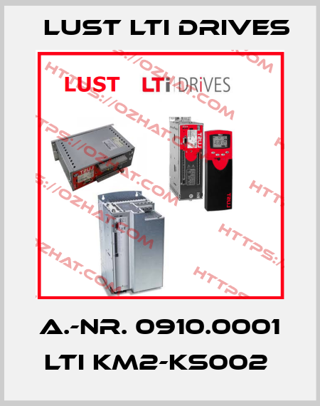 A.-Nr. 0910.0001 LTI KM2-KS002  LUST LTI Drives