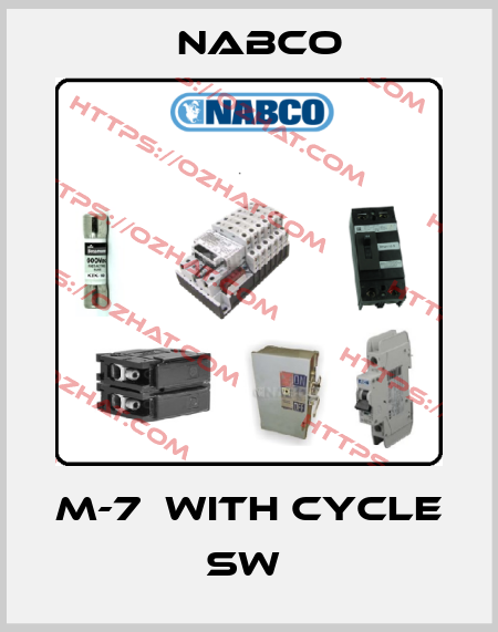 M-7　with Cycle  SW  Nabco