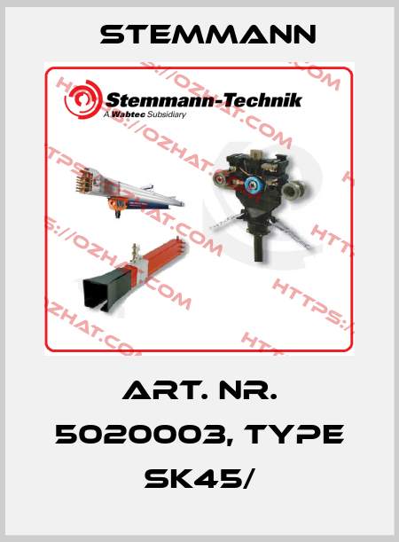 Art. Nr. 5020003, type SK45/ Stemmann