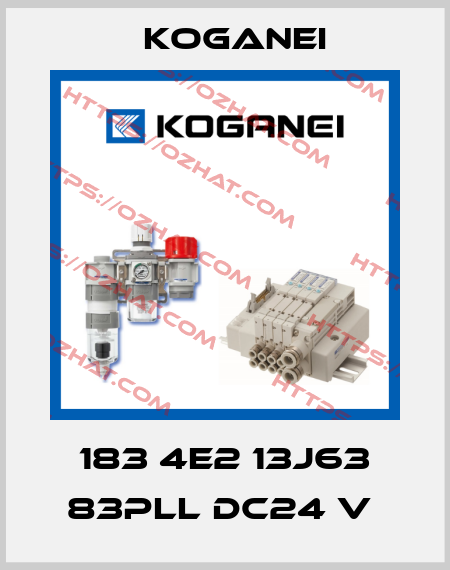 183 4E2 13J63 83PLL DC24 V  Koganei