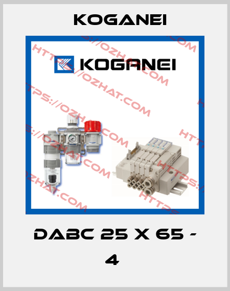 DABC 25 X 65 - 4  Koganei