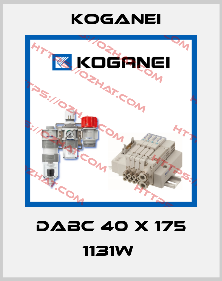 DABC 40 X 175 1131W  Koganei