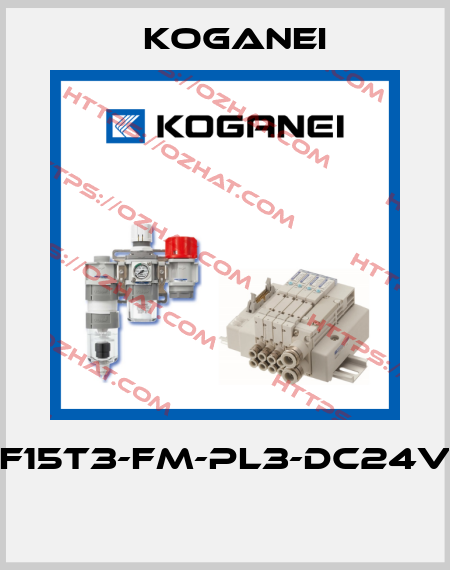 F15T3-FM-PL3-DC24V  Koganei