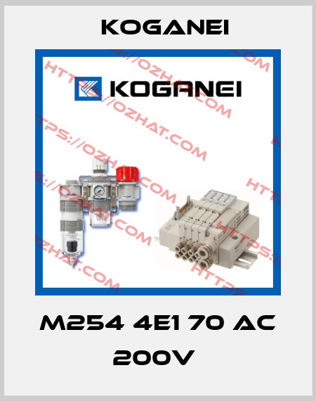 M254 4E1 70 AC 200V  Koganei