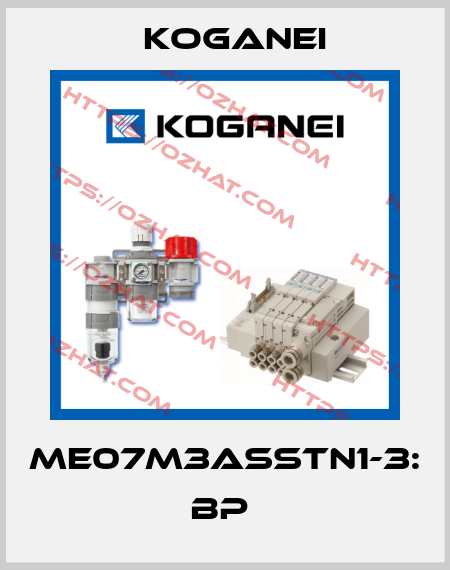 ME07M3ASSTN1-3: BP  Koganei