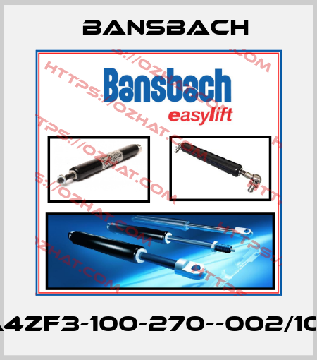 A4A4ZF3-100-270--002/1000N Bansbach