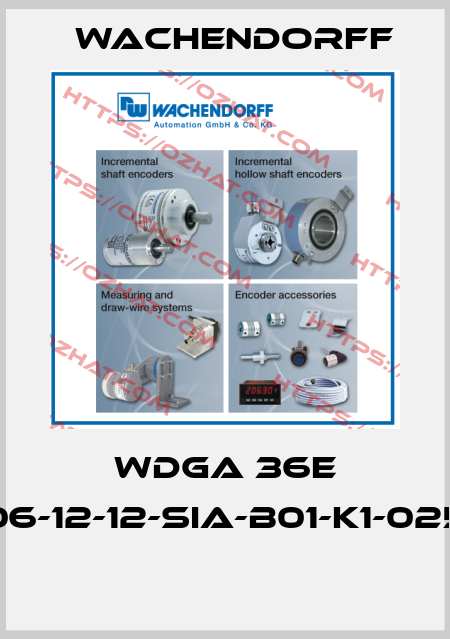 WDGA 36E 06-12-12-SIA-B01-K1-025  Wachendorff