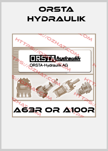 A63R OR A100R  Orsta Hydraulik