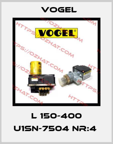 L 150-400 U1SN-7504 NR:4  Vogel