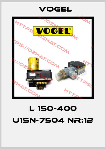 L 150-400 U1SN-7504 NR:12  Vogel