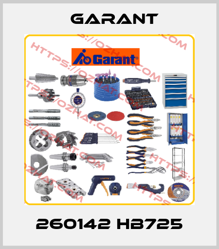 260142 HB725 Garant