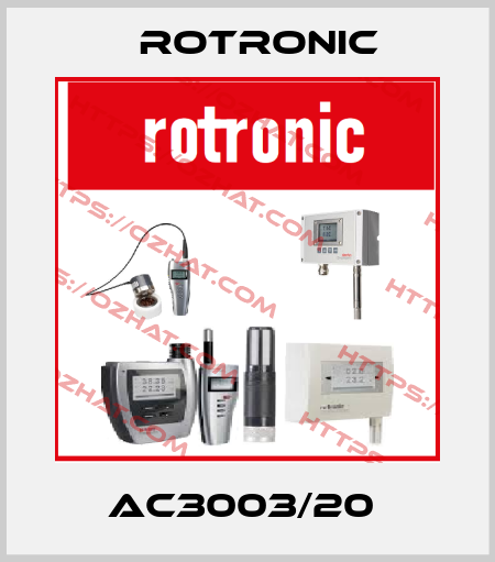 AC3003/20  Rotronic