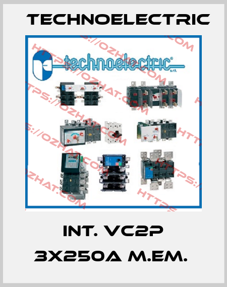 INT. VC2P 3X250A M.EM.  Technoelectric