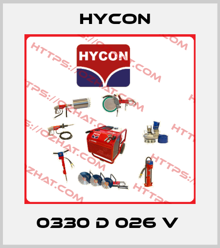 0330 D 026 V  Hycon