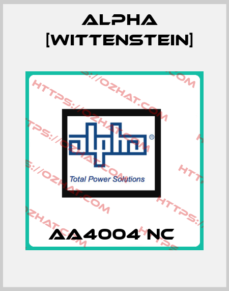 AA4004 NC  Alpha [Wittenstein]