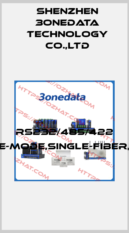 RS232/485/422 (single-mode,single-fiber,20km)  Shenzhen 3onedata Technology Co.,Ltd