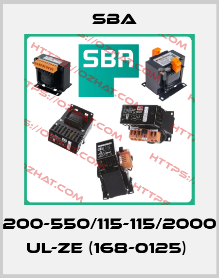 200-550/115-115/2000 UL-Ze (168-0125)  SBA
