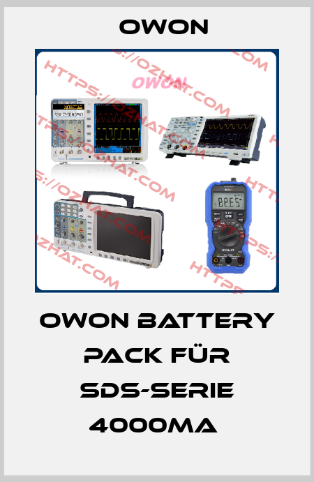 OWON Battery Pack für SDS-Serie 4000mA  Owon